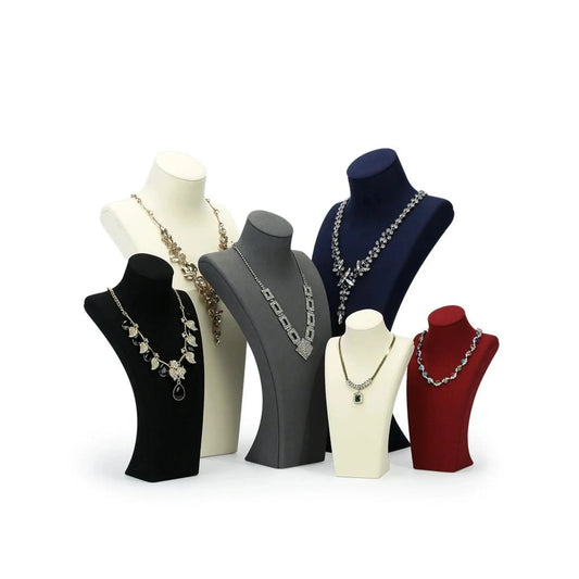 Necklace display bust, necklace, model neck jewelry, neck mold, jewelry display props Jim Display