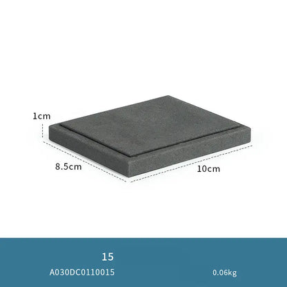 Gray microfiber jewellery display props, necklaces, pendants, earrings, rings, jewelry displays, jewelry display jewelry display shelves Jim Display
