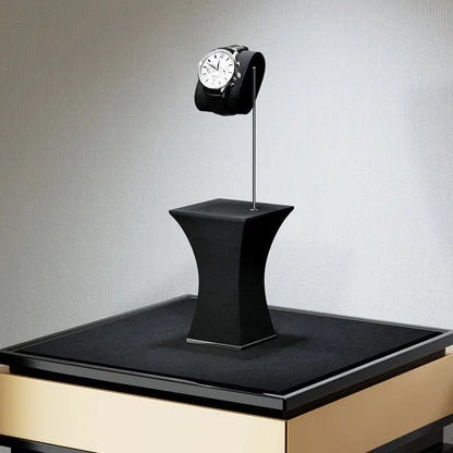 High-end watch stand, microfiber watch storage rack, creative watch ornament bracelet display rack Jim Display