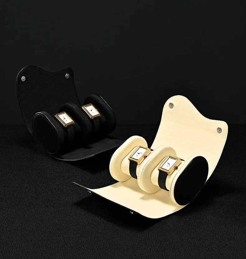 High-end PU leather watch storage box portable travel storage box men's and women's watch protective case Jim Display