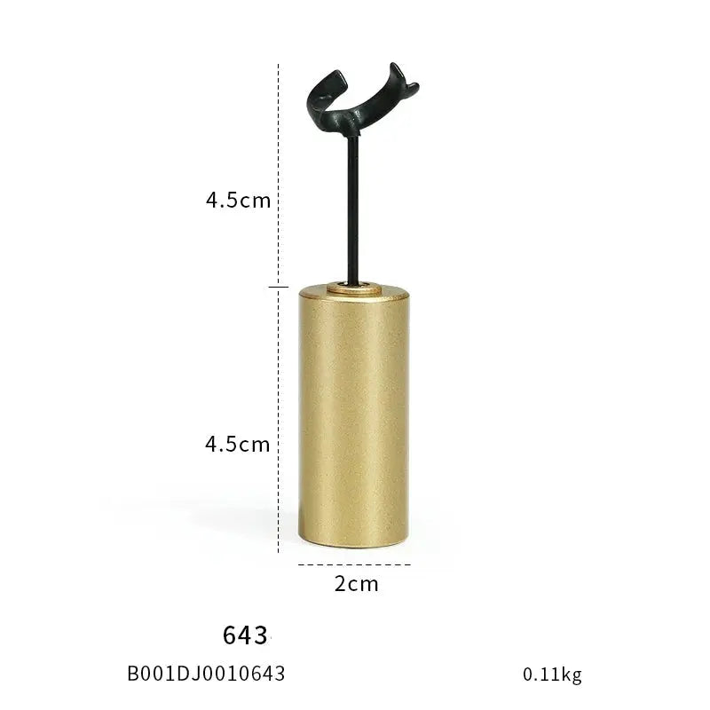 Earrings Display Stand, Ring Display Props, High-grade Metal Drop Earrings, Ring Jewelry Stands, Stud Earrings, Window Display Jim Display