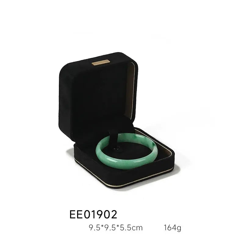 Light Luxury Jewelry Box in Premium Quality Suede, Various Colours Available Jim Display