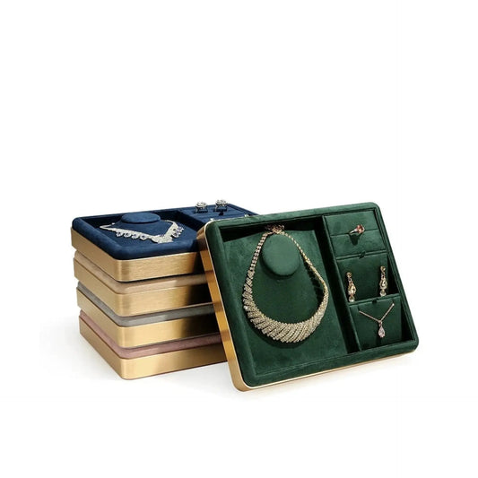 Jewelry tray set tray necklace pendant ring tray storage tray Jim Display