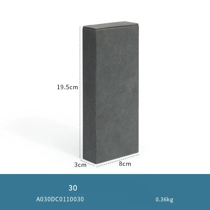 Gray microfiber jewellery display props, necklaces, pendants, earrings, rings, jewelry displays, jewelry display jewelry display shelves Jim Display