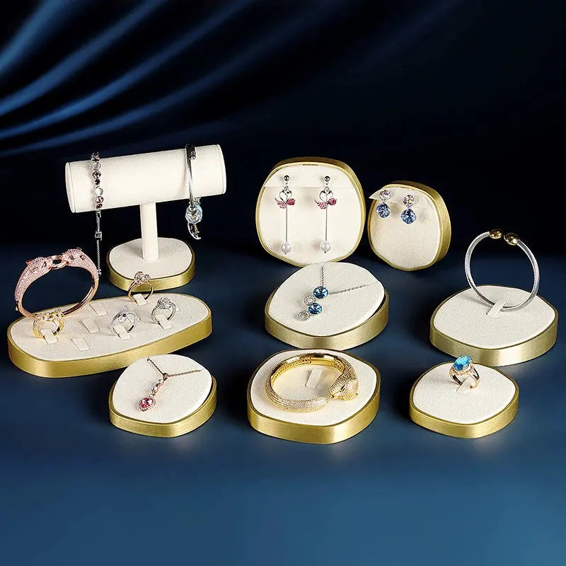 Jewellery display, light luxury window decoration tray set jewelry props Jim Display