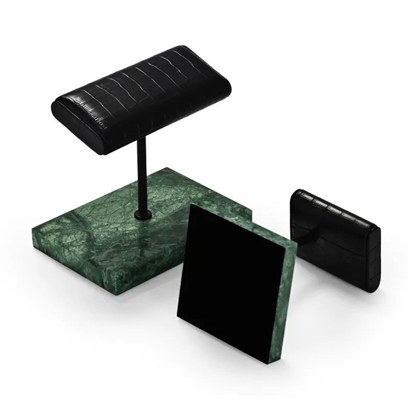 Watch stand marble base high-end watch watch stand display props counter watch stand Jim Display