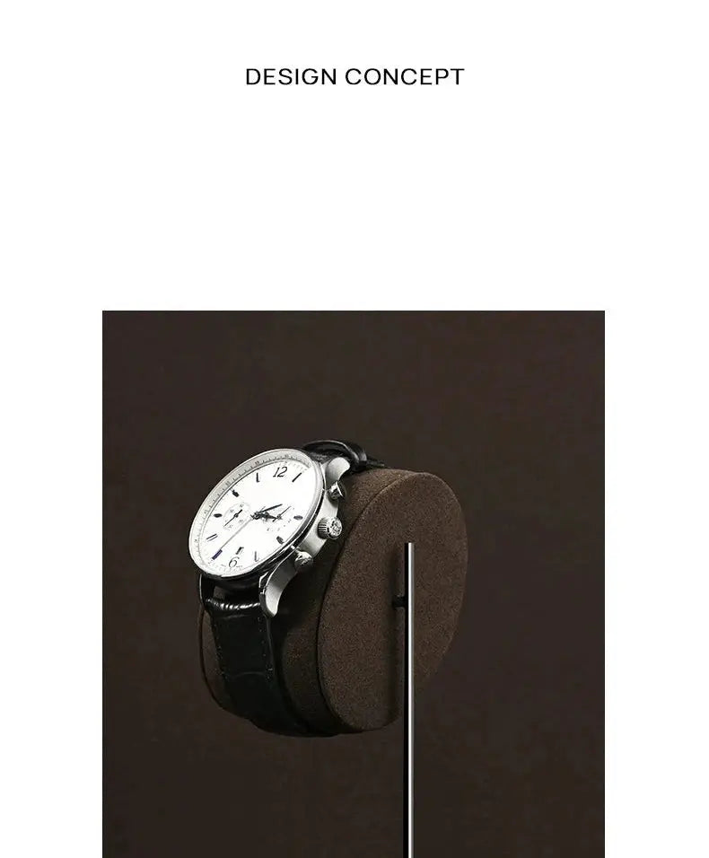High-end watch display stand, microfiber watch display stand, counter display watch display props Jim Display