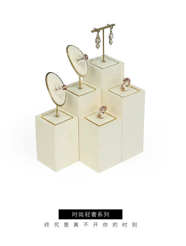 Metal Jewelry Display Stand Set Rings, Necklaces, Earrings, Bracelets, Storage Racks, Jewelry, Window Jewelry, Jewelry Display Props Jim Display