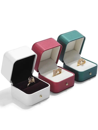 Luxury jewelry box, wedding gift, ring box, bracelet, necklace, bracelet storage box, jewelry packaging, gift box Jim Display