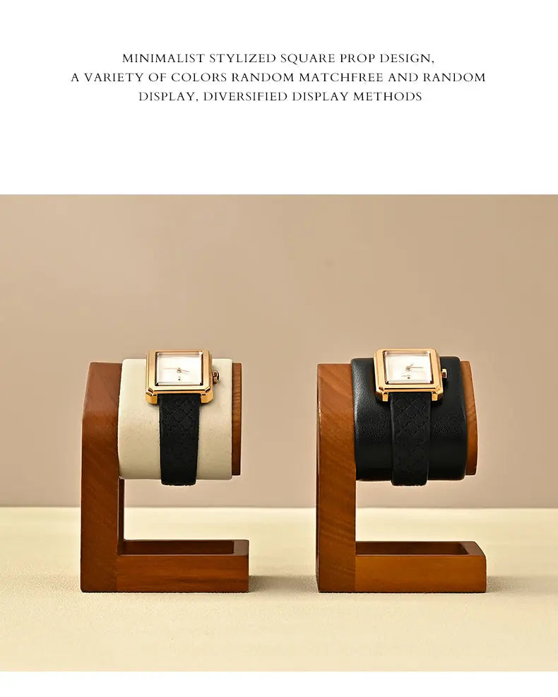 Luxury watch display stand, solid wood watch counter, window watch display, watch display props Jim Display