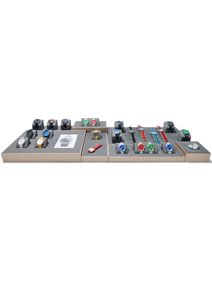 Watch display props, counter watch display racks, window displays, watch pillow bags, display racks, storage stands Jim Display