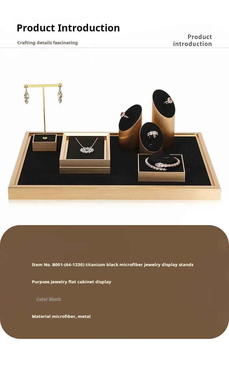Jewellery display display tray props, rings, pendants, bracelets, earrings, display shelves, jewelry shooting props Jim Display