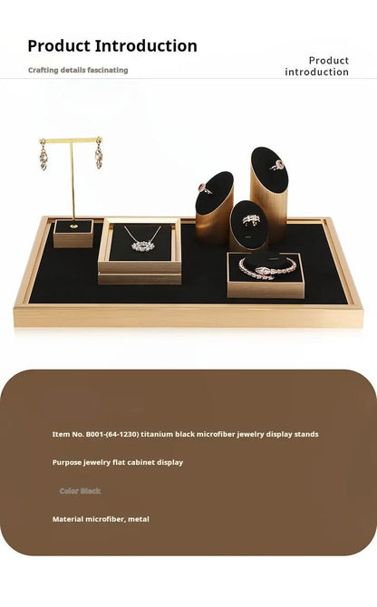 Jewellery display display tray props, rings, pendants, bracelets, earrings, display shelves, jewelry shooting props Jim Display