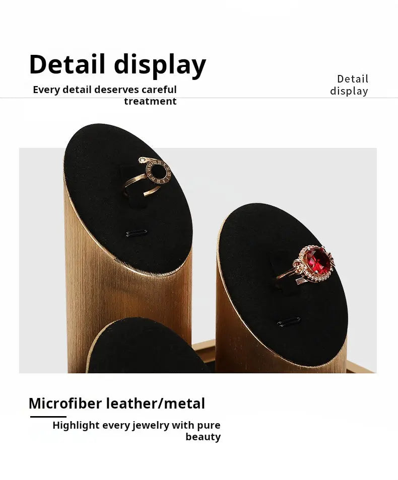 Jewellery display display tray props, rings, pendants, bracelets, earrings, display shelves, jewelry shooting props Jim Display