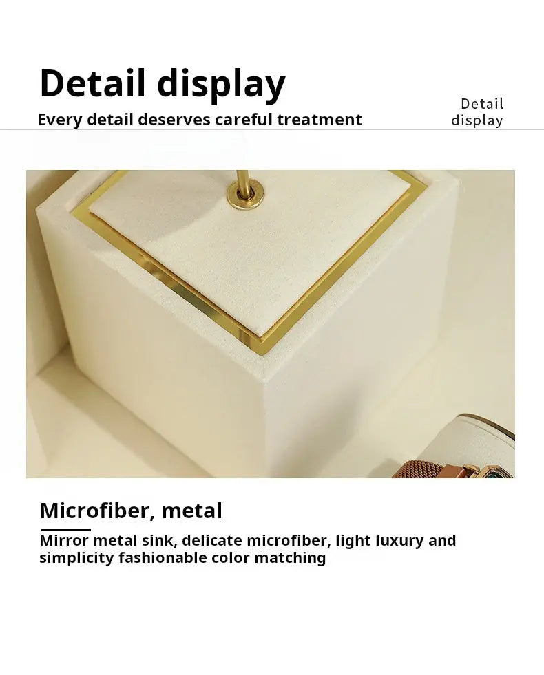 Metal Jewelry Display Stand Set Rings, Necklaces, Earrings, Bracelets, Storage Racks, Jewelry, Window Jewelry, Jewelry Display Props Jim Display