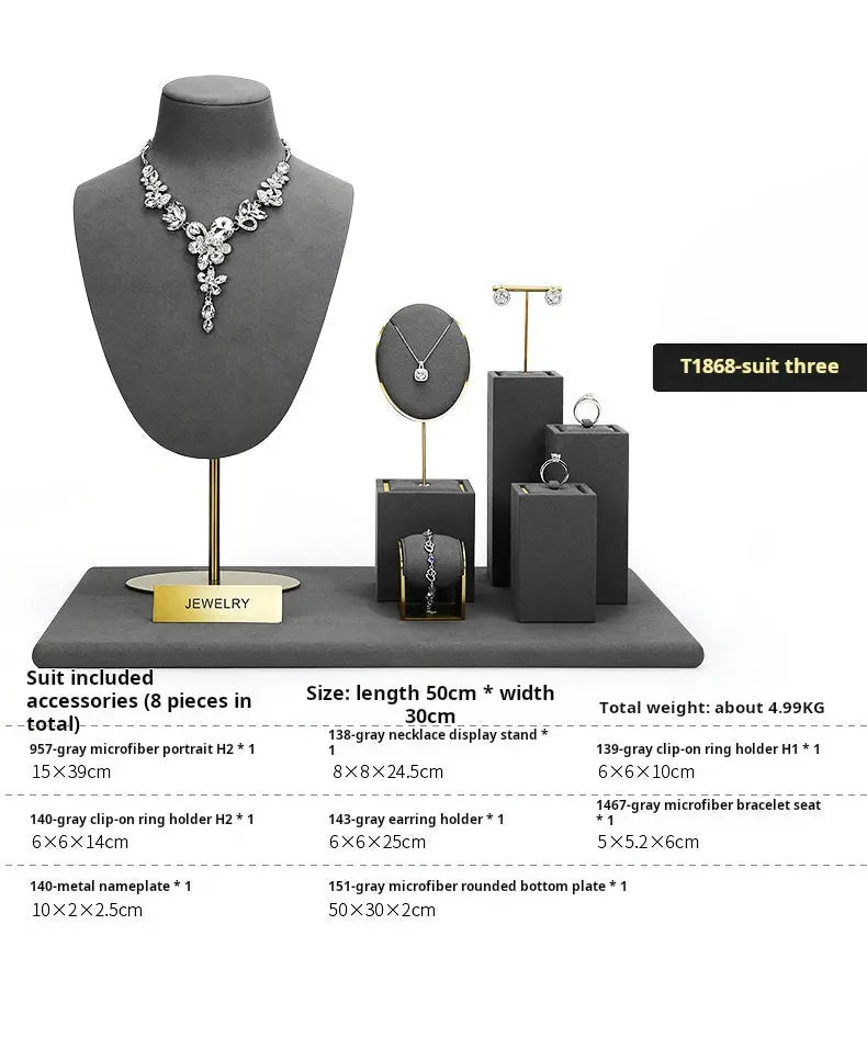 Jewellery display, rings, earrings, necklaces, portrait stands, window jewellery displays, props, jewelry display Jim Display