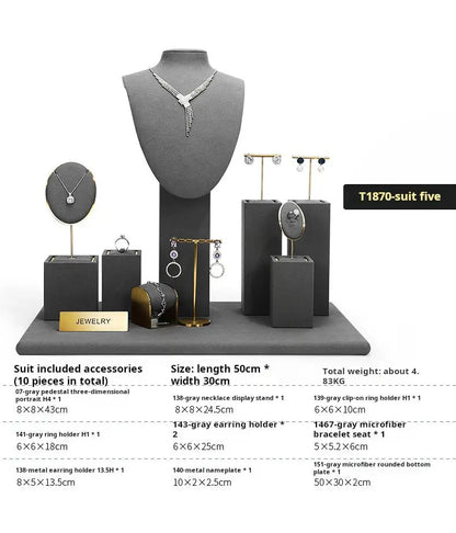 Jewellery display, rings, earrings, necklaces, portrait stands, window jewellery displays, props, jewelry display Jim Display