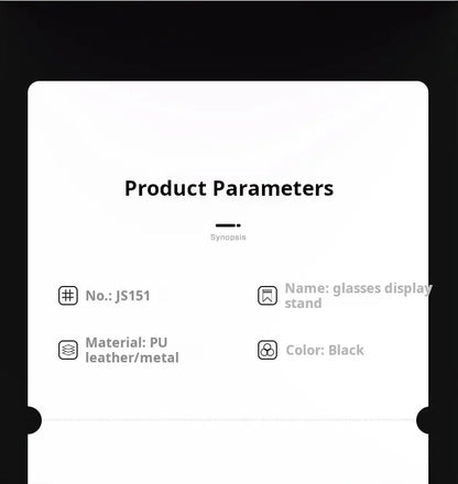 High-end glasses display racks, glasses store storage racks, myopia glasses, sunglasses, display props Jim Display