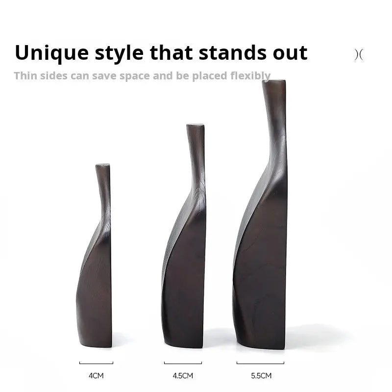 Necklace display stand, solid wood, walnut jewelry display stand, pendant hanger, portrait neck rack, jewelry display props Jim Display