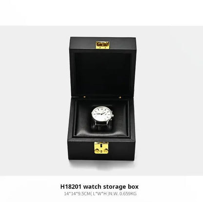 FANXI luxury watch box light luxury PU leather travel watch packaging box watch gift box portable storage box