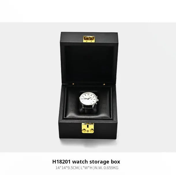 FANXI luxury watch box light luxury PU leather travel watch packaging box watch gift box portable storage box