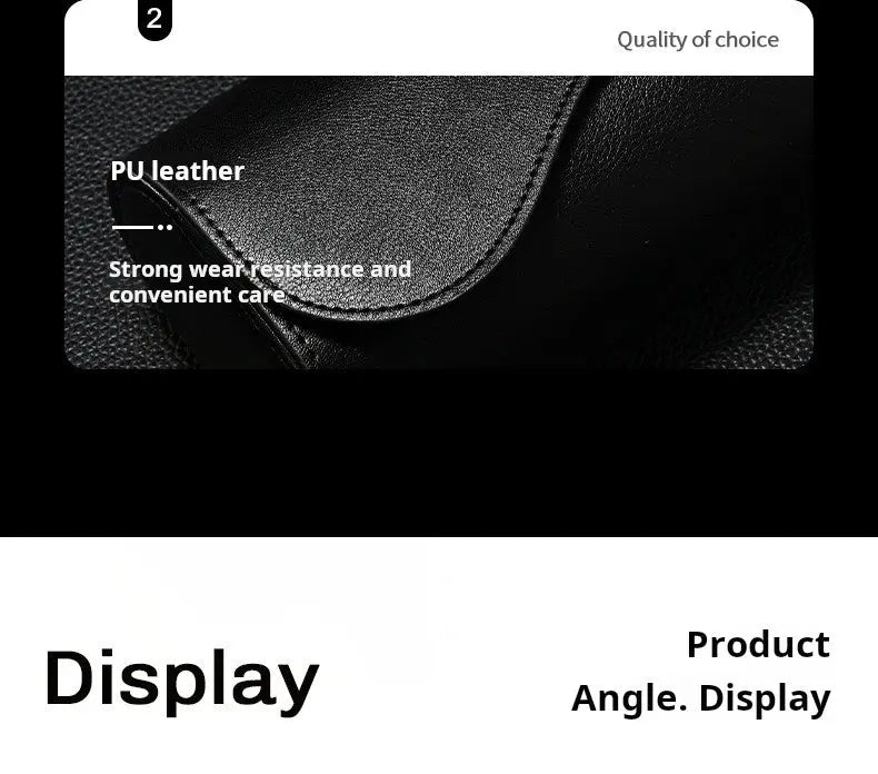 High-end PU leather watch storage box portable travel storage box men's and women's watch protective case Jim Display