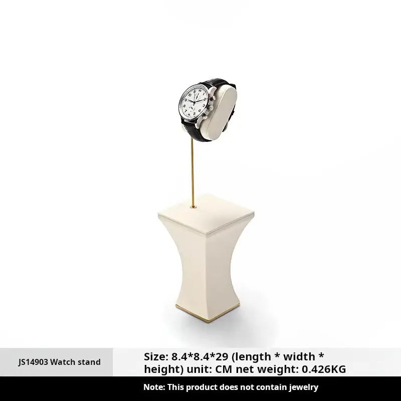 High-end watch stand, microfiber watch storage rack, creative watch ornament bracelet display rack Jim Display