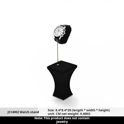 High-end watch stand, microfiber watch storage rack, creative watch ornament bracelet display rack Jim Display