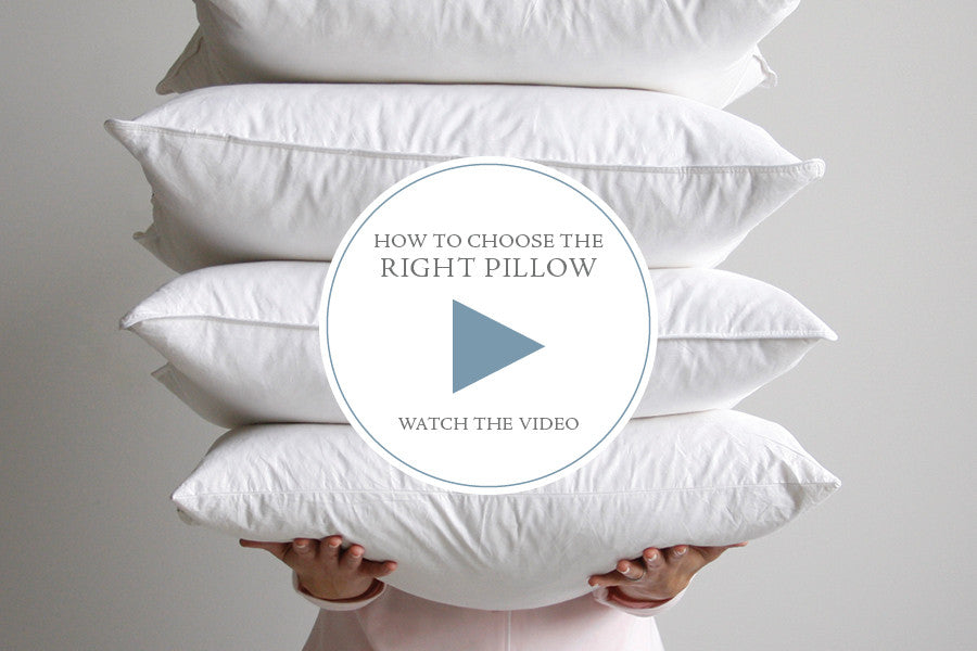how to choose the right pillow