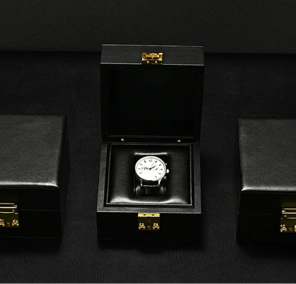 FANXI luxury watch box light luxury PU leather travel watch packaging box watch gift box portable storage box