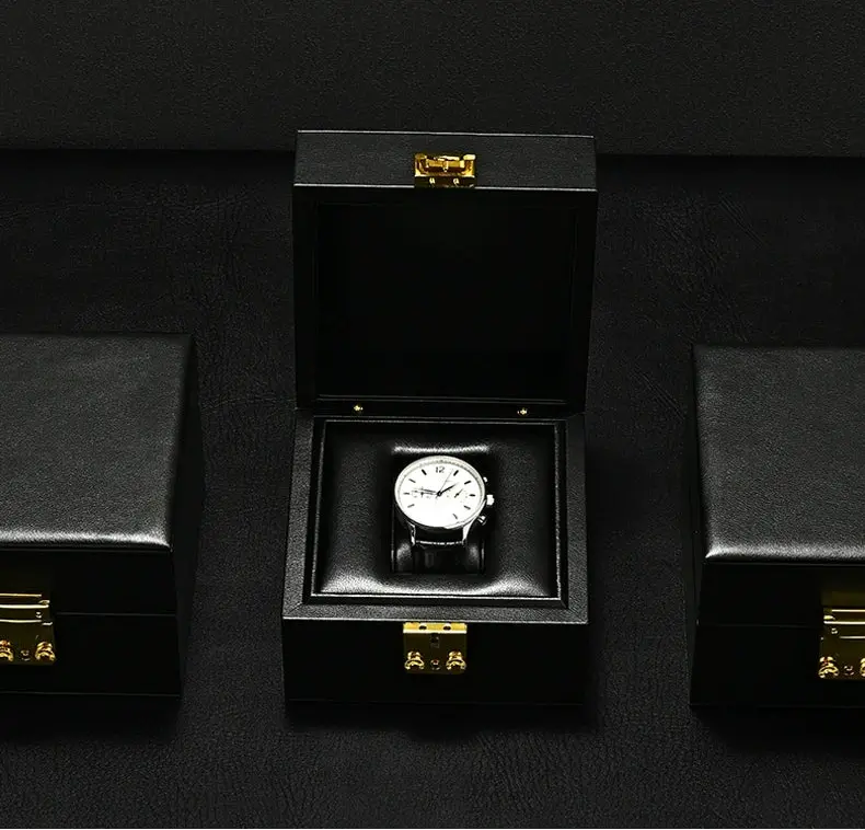 FANXI luxury watch box light luxury PU leather travel watch packaging box watch gift box portable storage box
