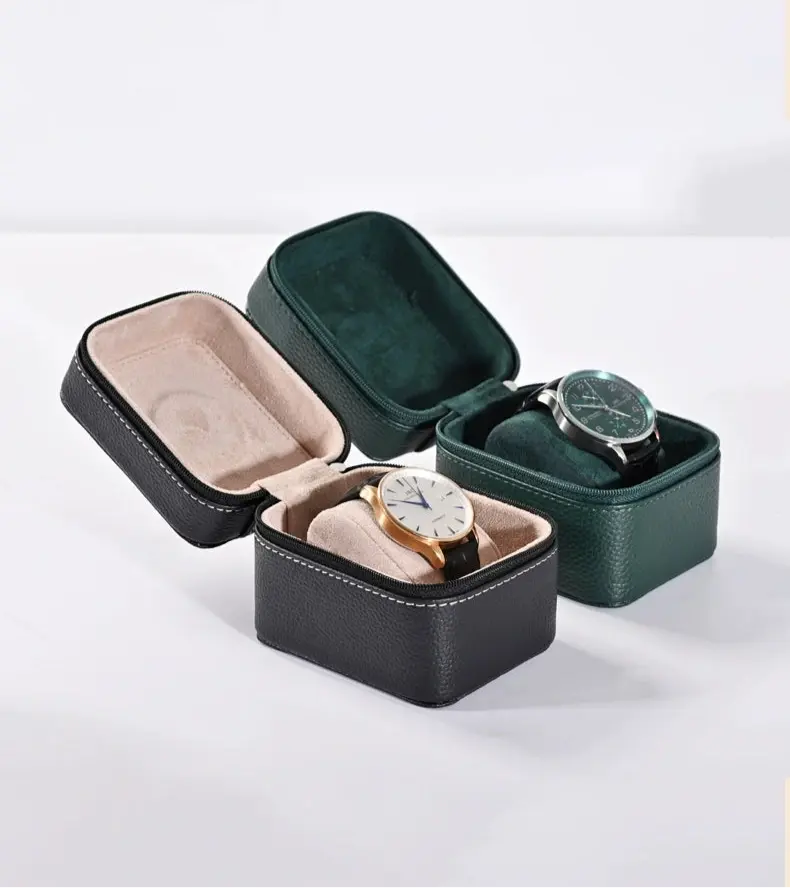 Watch Storage Box, Watch Box, Dustproof, Portable, Travel, Leather Watch, Quartz Watch, Storage Box Jim Display